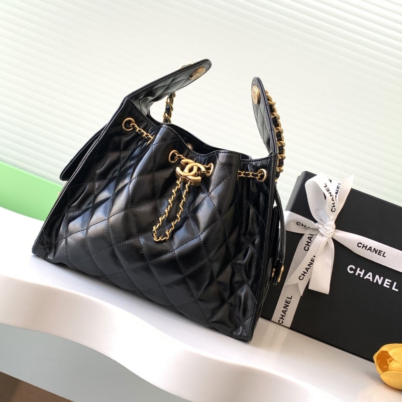 Ch*el top handle bags